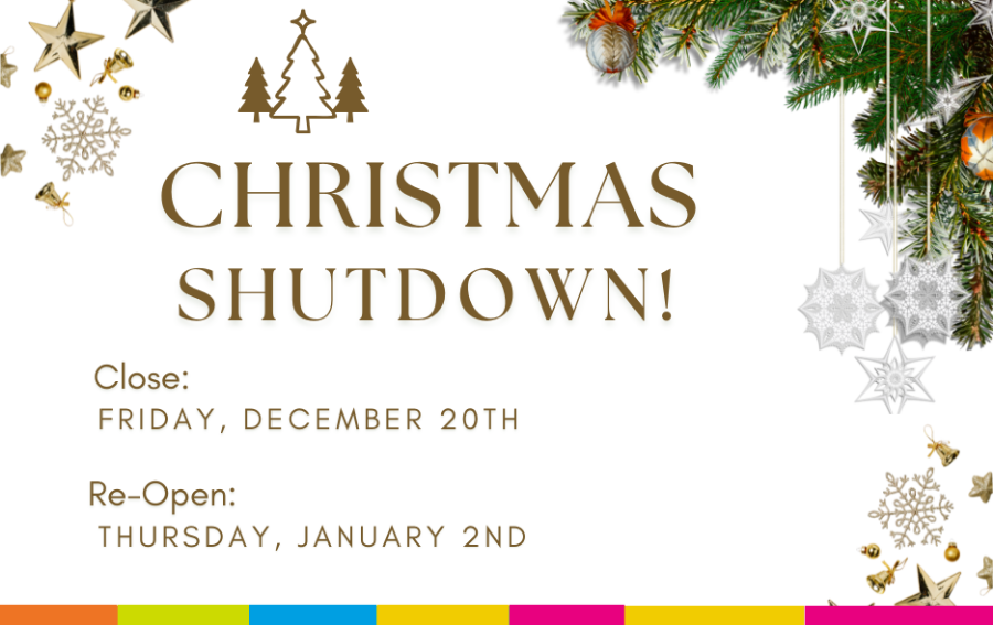 Wild Thang Christmas & New Year Key Shutdown Dates